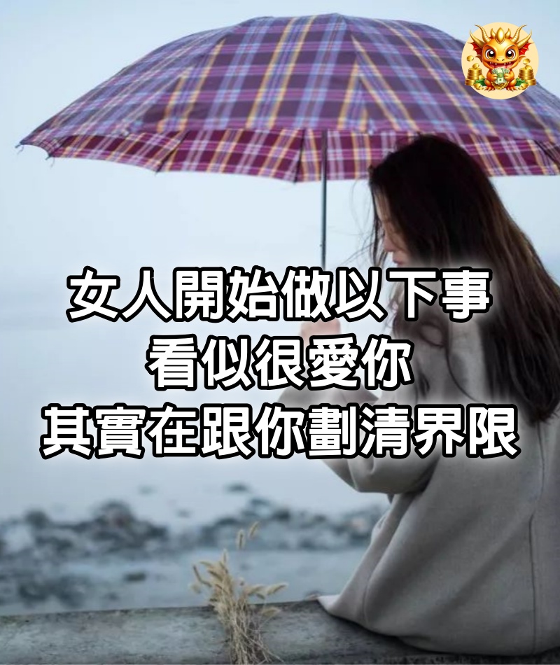 女人開始做以下事，看似很愛你，其實在跟你劃清界限