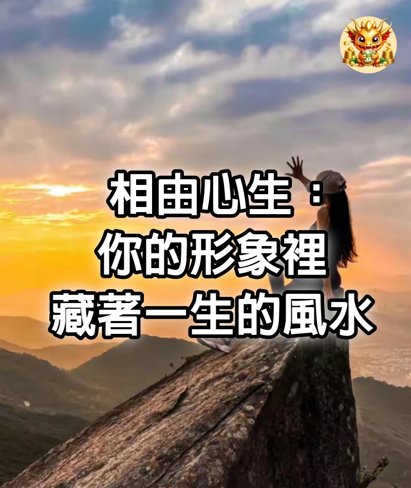 相由心生：你的形象裡，藏著一生的風水