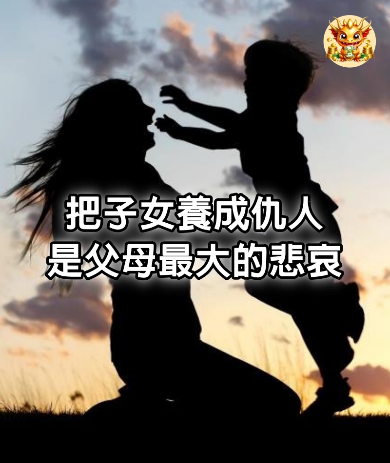 把子女養成仇人，是父母最大的悲哀