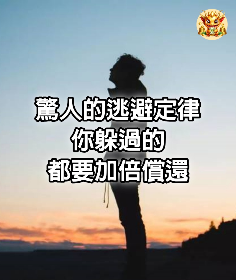 驚人的逃避定律：你躲過的，都要加倍償還